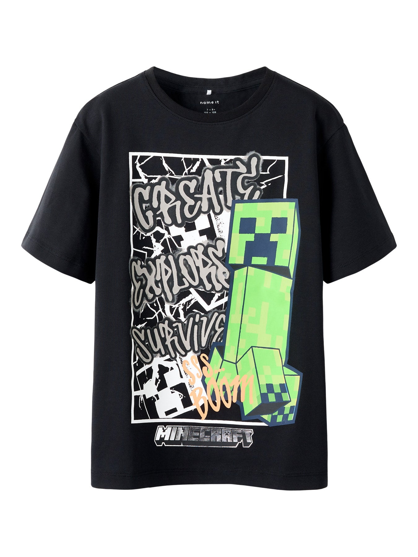 Snygg svart Minecraft t-shirt till pojke. Kortärmad tröja Minecraft till kille.
NKMMASE MINECRAFT SS NREG TOP NOOS BFU
13254203