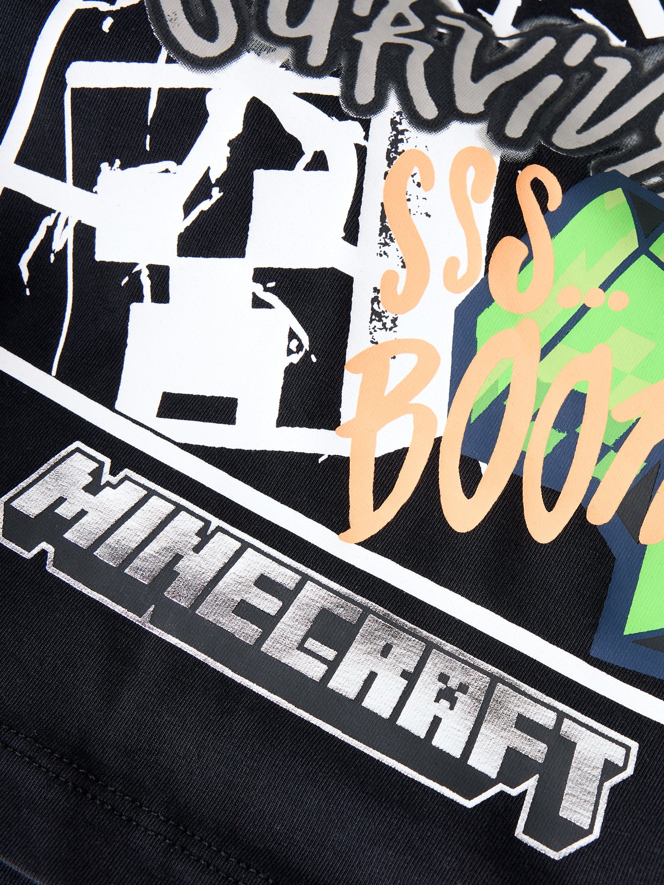 Snygg svart Minecraft t-shirt till pojke. Kortärmad tröja Minecraft till kille.
NKMMASE MINECRAFT SS NREG TOP NOOS BFU
13254203