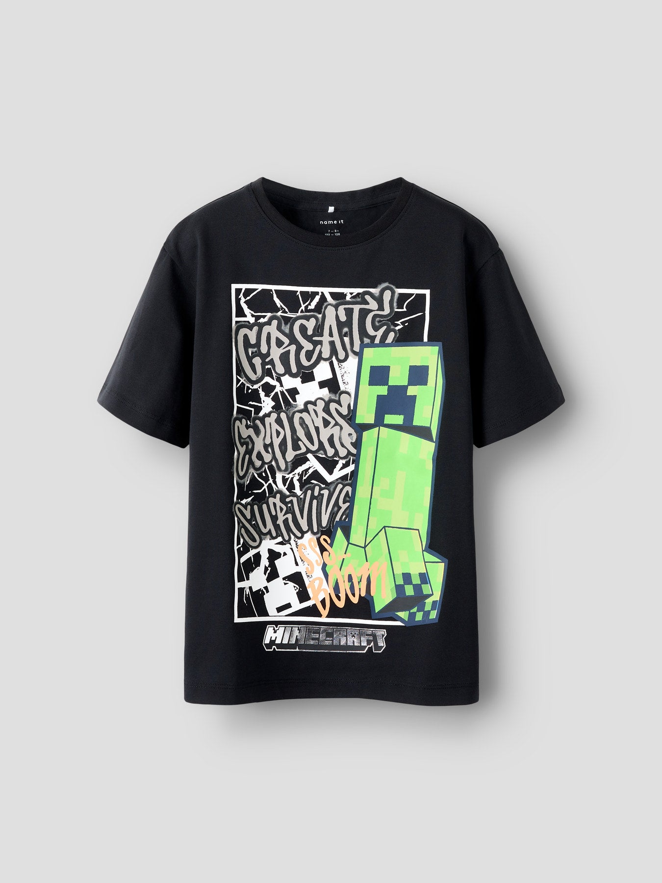 Snygg svart Minecraft t-shirt till pojke. Kortärmad tröja Minecraft till kille.
NKMMASE MINECRAFT SS NREG TOP NOOS BFU
13254203