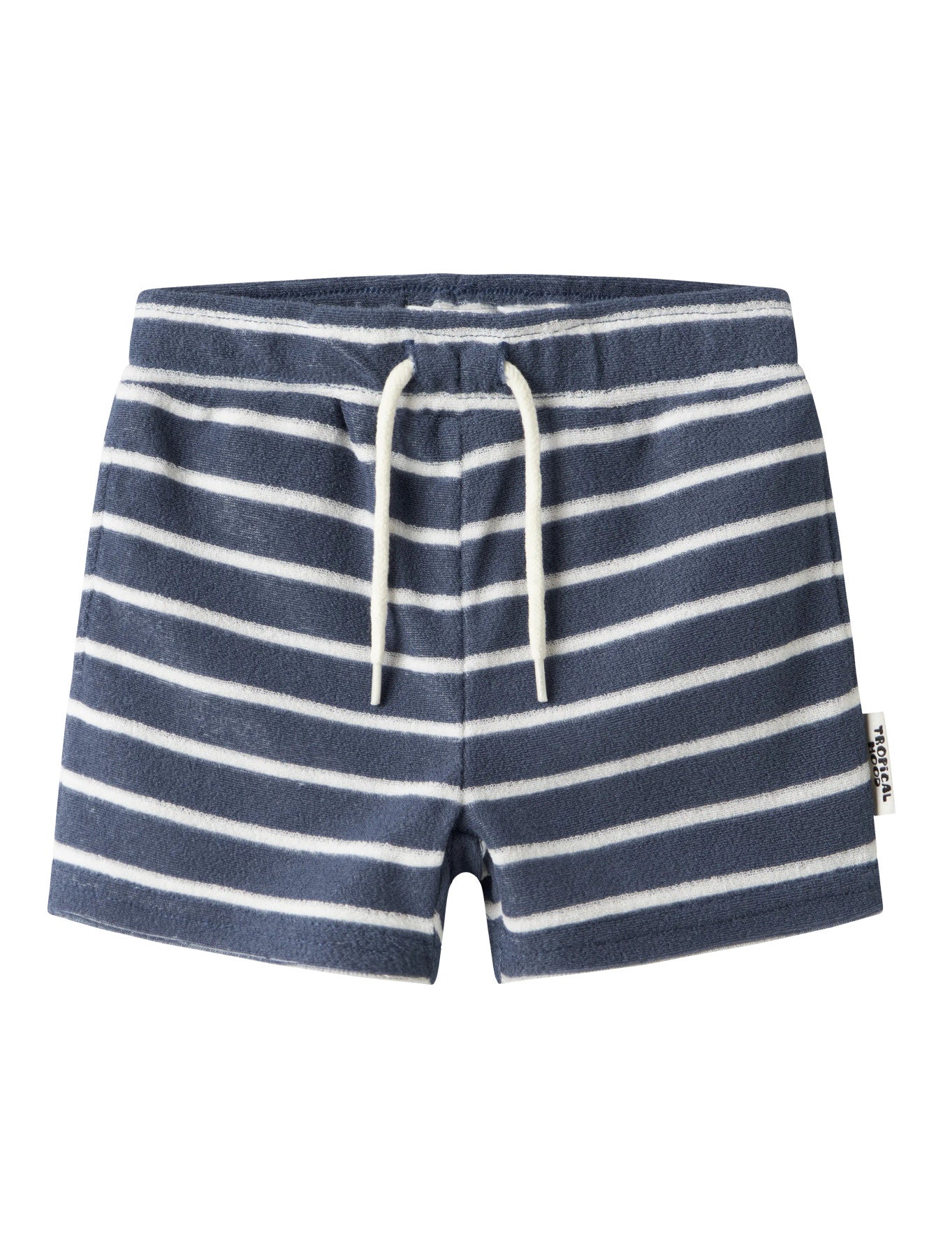 Randig blå vit mjuk skön frotte shorts till pojke. Frotté shorts från Name it.
NMMFINTI NREG TERRY SHORTS BOX
13254307