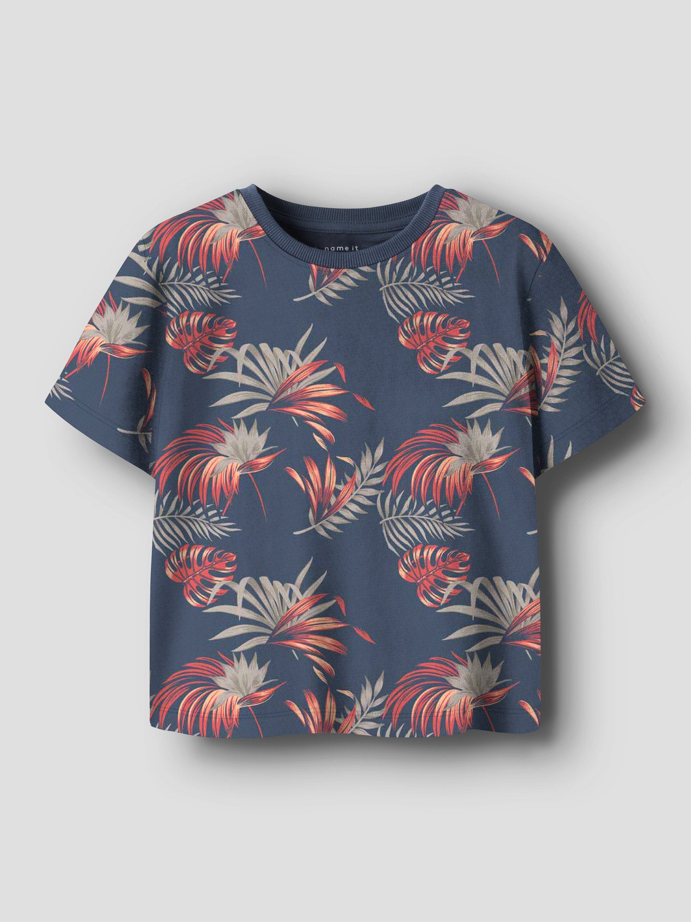 Mönstrad blommig blå kortärmad t-shirt till pojke.
NMMFLUZZ SS NREG TOP
13254316