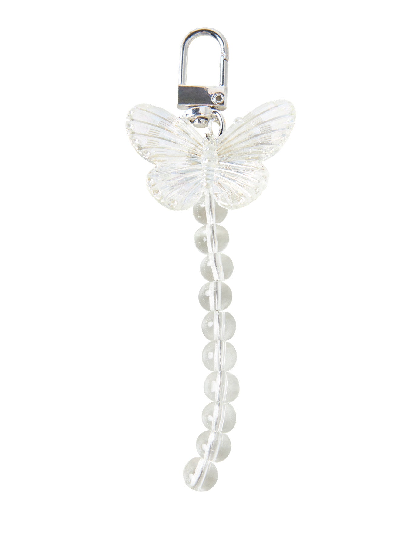 Vit fjäril och pärlor nyckelring, charms till väska  eller till nycklar.
NKFFAMINA KEYHANGER
13254499