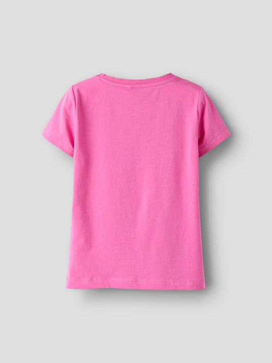 Rosa kortärmad t-shirt med citron väska till flicka. Topp med blommor och citron, ekologiska barnkläder till flicka från Name it. 
NMFFENTAZ SS TOP BOX
13254657