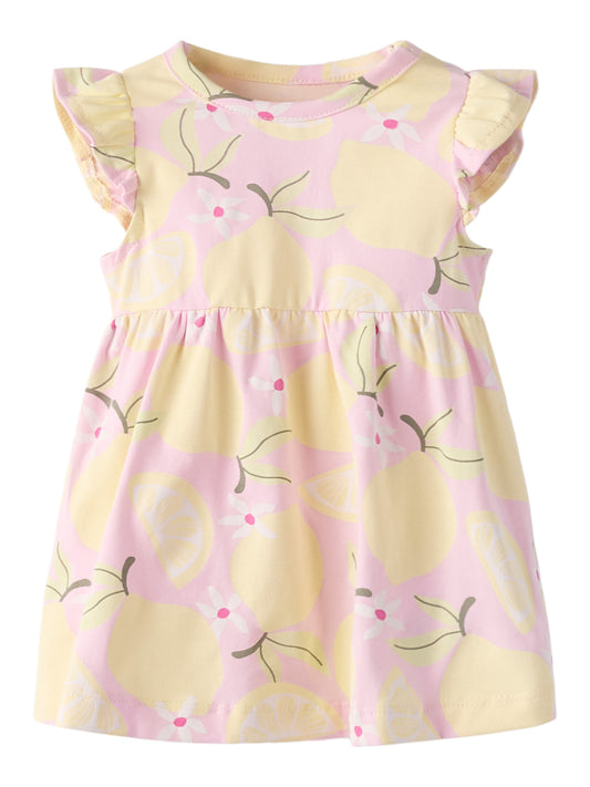 Rosa baby klänning till flicka. Söt kortärmad bebis klänning med gula citroner från Name it. Ekologiska baby kläder till flicka.
NBFFILUAZ DRESS BOX
13254735