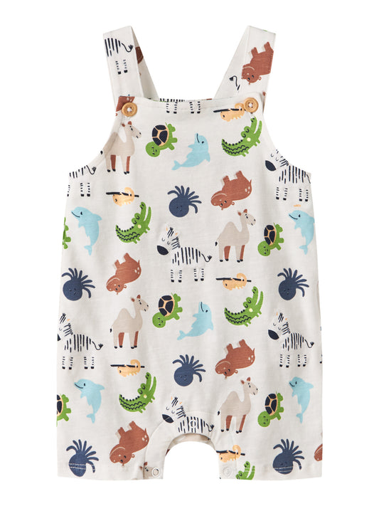 Kul djur mönstrad hängsel shorts till baby pojke. Bebis shorts onesies hängselshorts i ekologisk bomull från Name it.
NBMFARI SHORTS OVERALL
13254831
