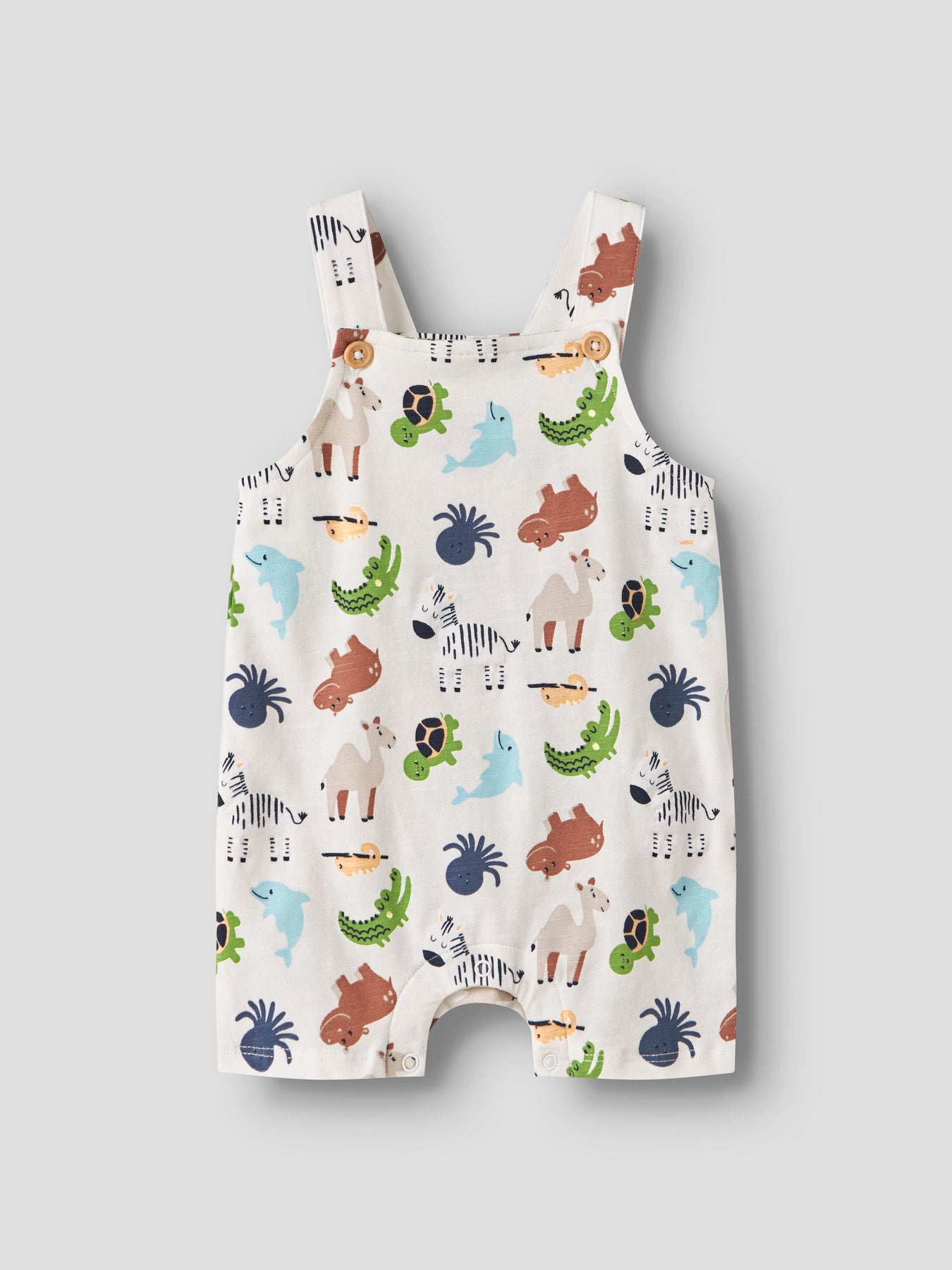 Kul djur mönstrad hängsel shorts till baby pojke. Bebis shorts onesies hängselshorts i ekologisk bomull från Name it.
NBMFARI SHORTS OVERALL
13254831