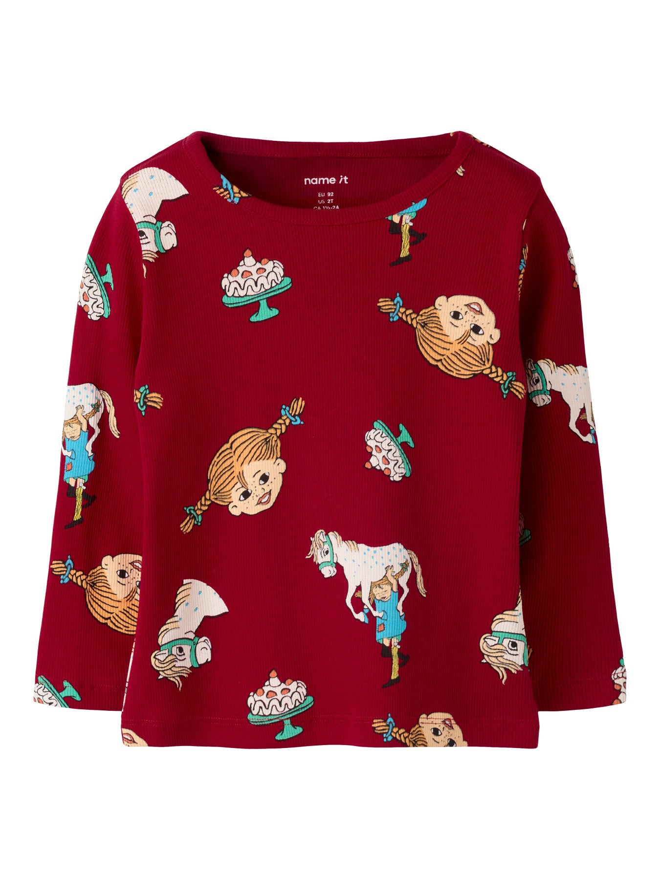 Röd Pippi tröja till flicka och pojke. Rolig lekfull långärmad t-shirt med Pippi Långstrump och Lilla Gubben. Söt tröja från Name it.
NMFSOCA PIPPI LS TOP SKY
13254863