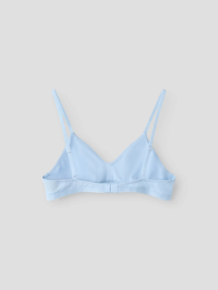 LMTD Nantelle 2-pack bralette för ungdom i Windsurfer och Black med reglerbara axelband