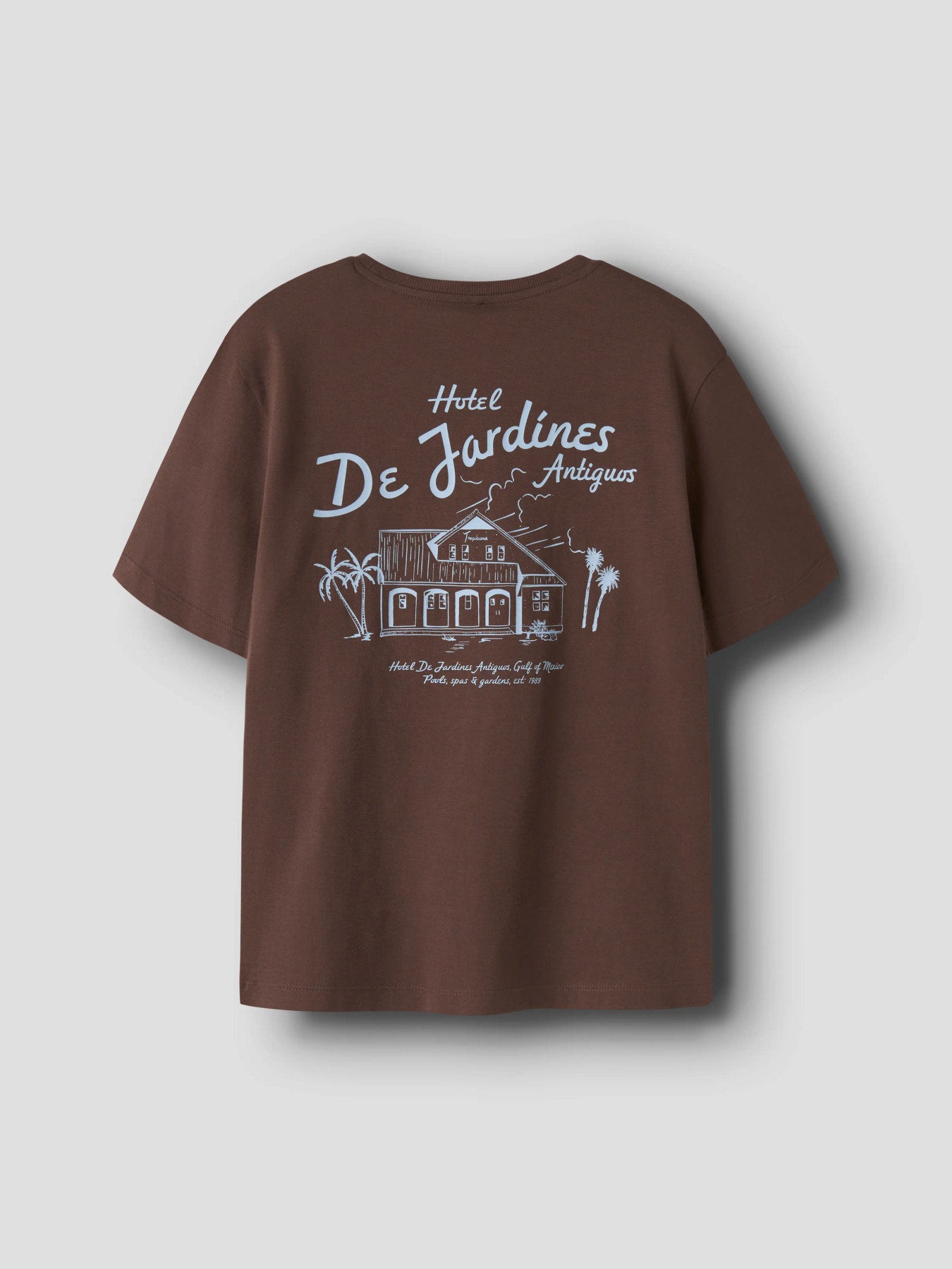 Brun kortärmad t-shirt till pojke med backprint. Snygg sommar tröja i ekologisk bomull från Name it.
NKMHASLO SS NREG TOP BOX
13255305
