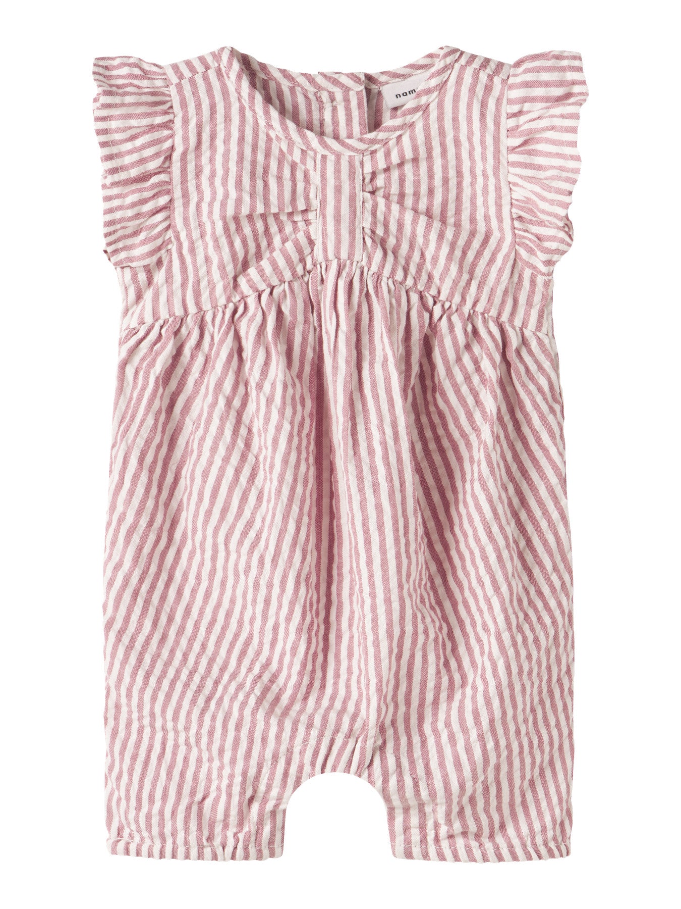 Söt lite gammeldags sunsuit till nyfödd baby flicka. Randig sparkdräkt, shorts till bebis flicka. Ekologiska baby kläder från Name it.
NBFHIPE SUNSUIT
13255602