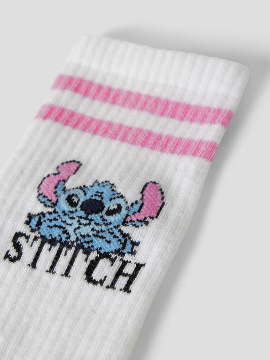 Vita tubstrumpor, tennis strumpor med Stitch och rosa ränder. Strumpor till flicka från Name it.
NKFAFTARA STITCH TENNIS SOCK WDI
13255735