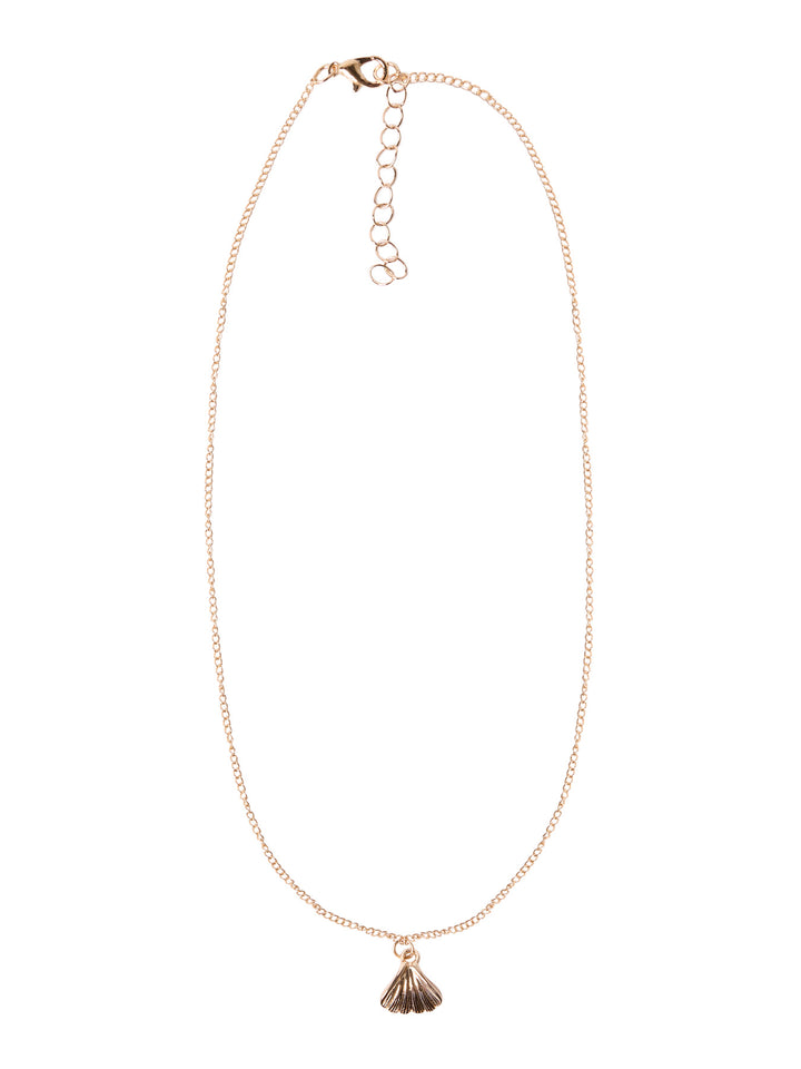 Guld färgat halsband med snäcka till flicka. Tjej smycken till ungdom från LMTD.
NLFFITALE NECKLACE
13255777