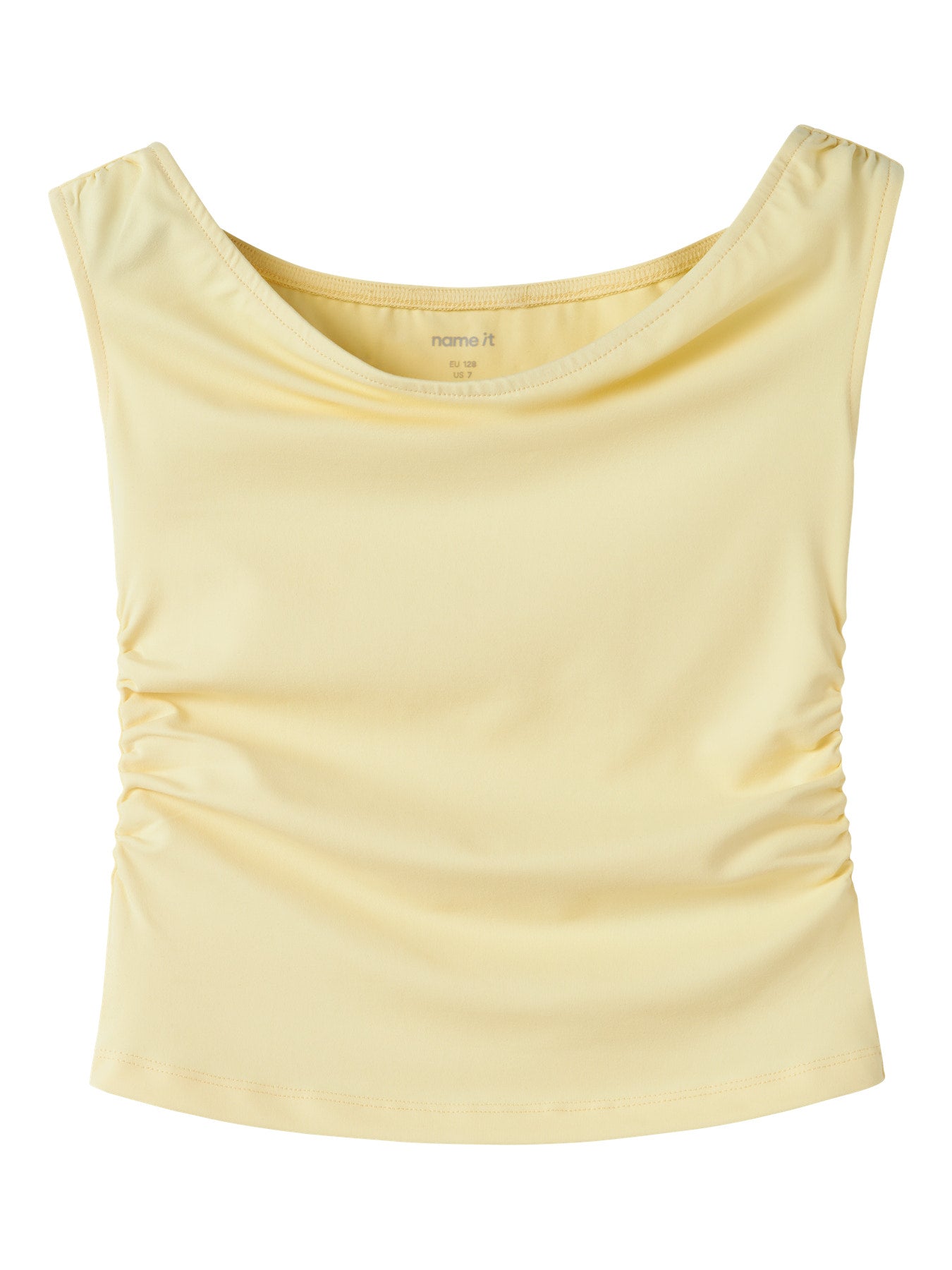 Gult enfärgad linne med rynkade sidor till flicka. Topp snygg cool topp till flicka från Name it.
NKFHELGU SLIM SH TANK TOP
13255846