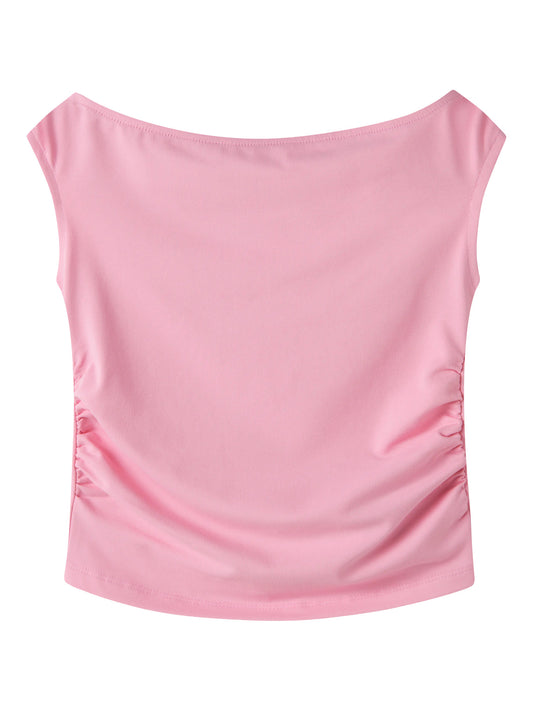 Rosa enfärgad linne med rynkade sidor till flicka. Topp snygg cool topp till flicka från Name it.
NKFHELGU SLIM SH TANK TOP
13255846