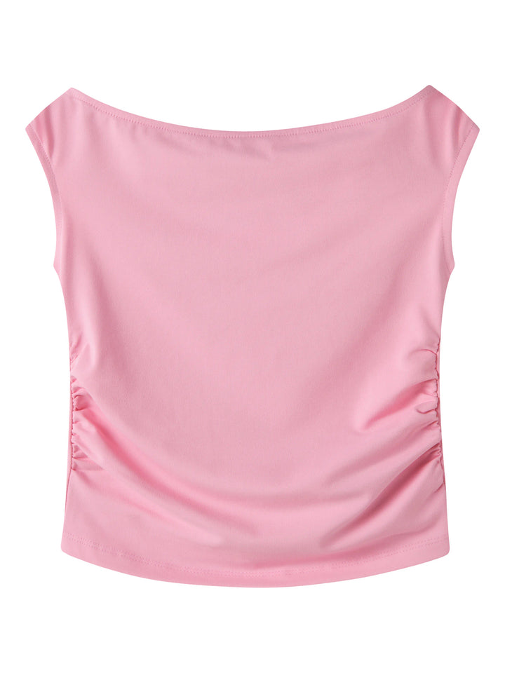 Rosa enfärgad linne med rynkade sidor till flicka. Topp snygg cool topp till flicka från Name it.
NKFHELGU SLIM SH TANK TOP
13255846