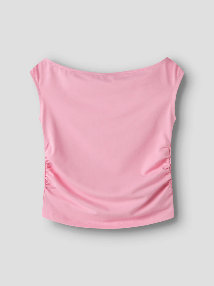 Rosa enfärgad linne med rynkade sidor till flicka. Topp snygg cool topp till flicka från Name it.
NKFHELGU SLIM SH TANK TOP
13255846