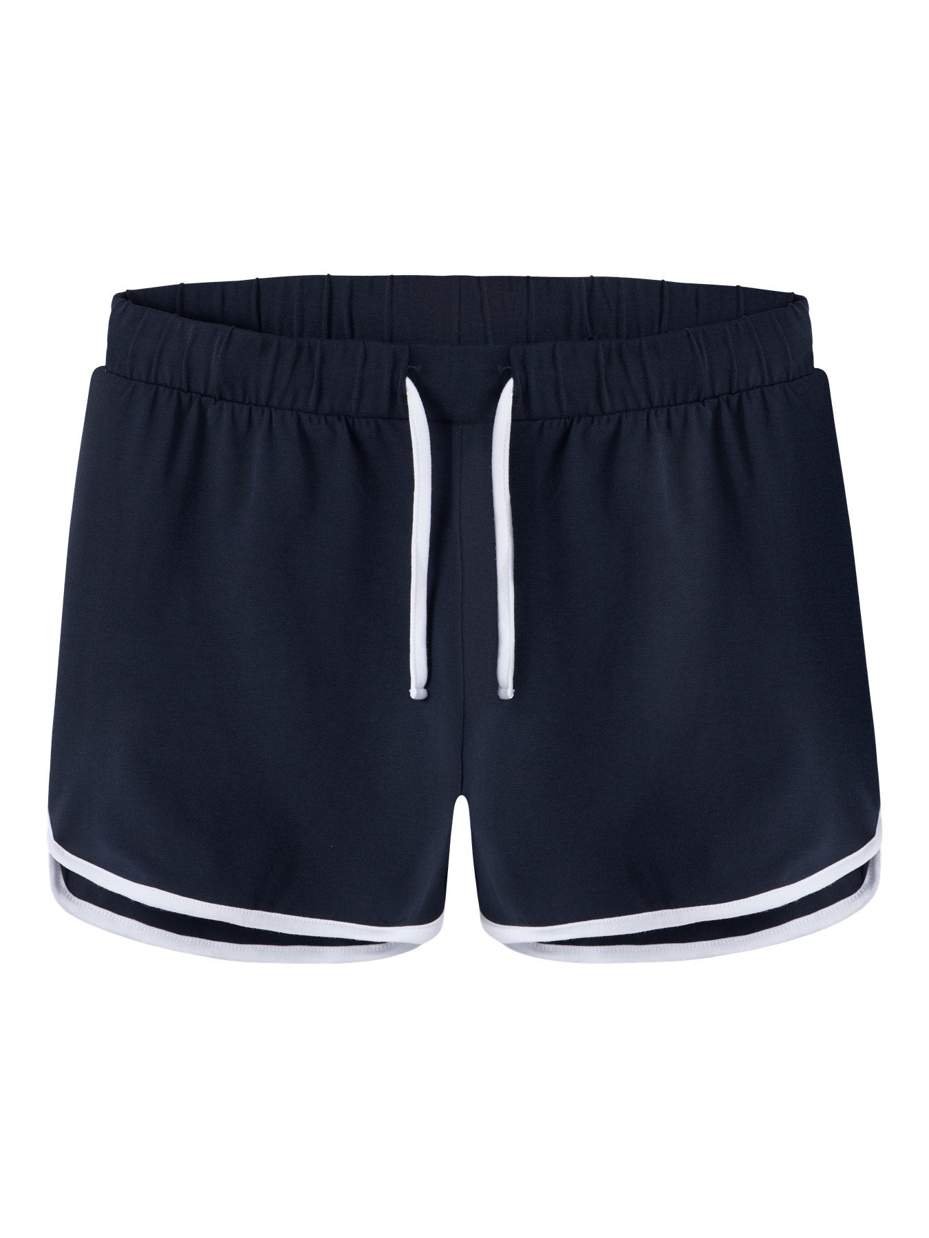 Marin blå lw low waist shorts till ungdom tjej från LMTD. Snygga korta shorts med låg midja, blå med vita kontrast sömmar och vita snören. Korta shorts till ungdom flicka, barnkläder från LMTD.
NLFBENEDICTE CON LW SHORTS
13255937