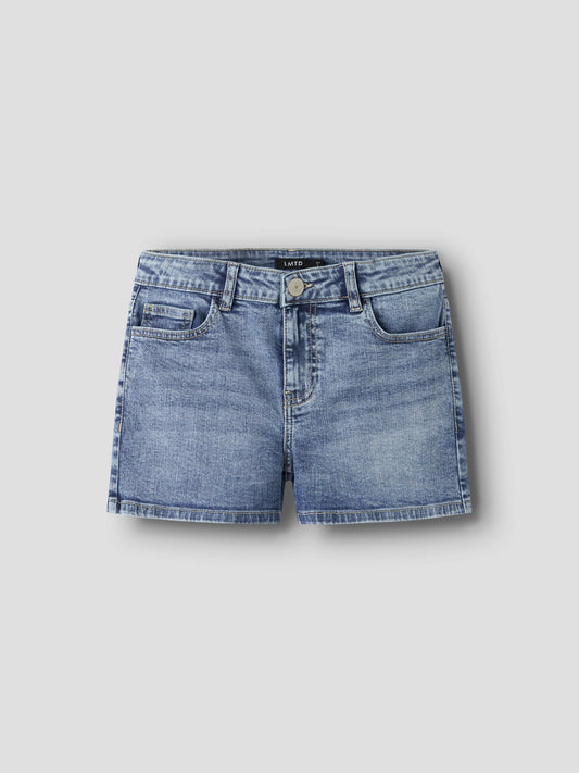 Snygga jeansshorts med flap bakfickor med knappar och lock. Jeans shorts till flicka barn och ungdom tjej. Blå jeansshorts till ungdom flicka från LMTD.
NLFBLI DNM LW FLAP SHORTS
13255998