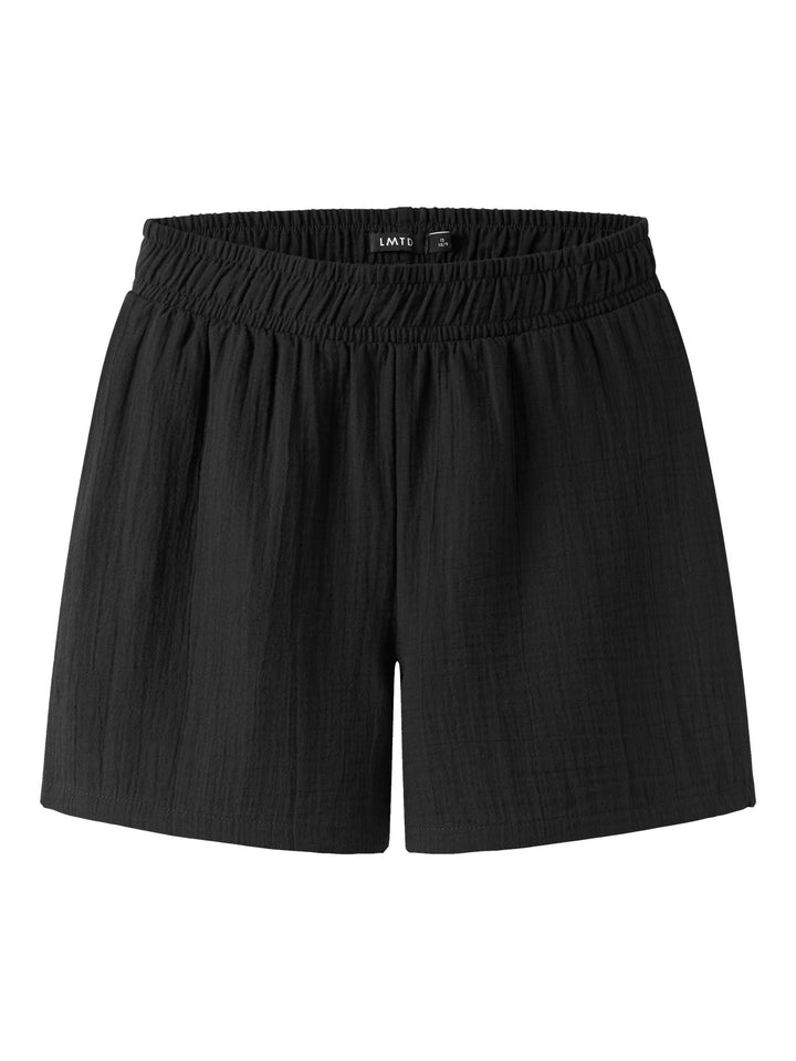 Svart relaxed shorts till ungdom tjej. Lösa vida korta svarta shorts till flicka, ungdom tjej från LMTD.
NLFSUSSA SHORTS NOOS
13256519