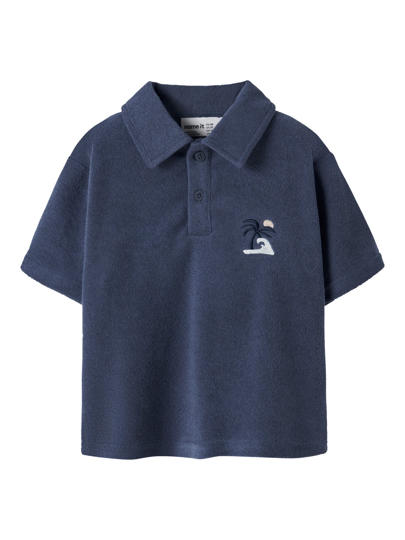 Blå frotté piké tröja till pojke. Pike tröja kortärmad frotte till pojke från Name it.
NMMJARED SS NREG TERRY POLO
13256589