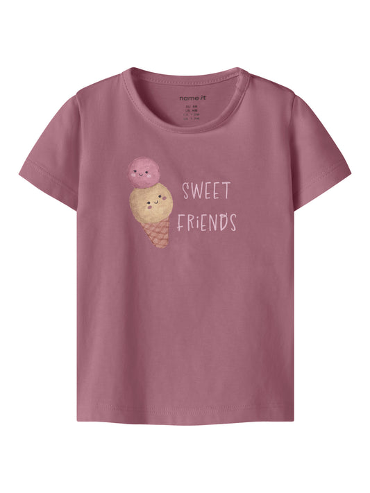 Gammel rosa kortärmad baby t-shirt till bebis flicka. Ekologiska baby kläder till nyfödd bebis flicka. Rosa bebis kläder till flicka från Name it.
NBFJACOBA SS TOP BOX
13256605