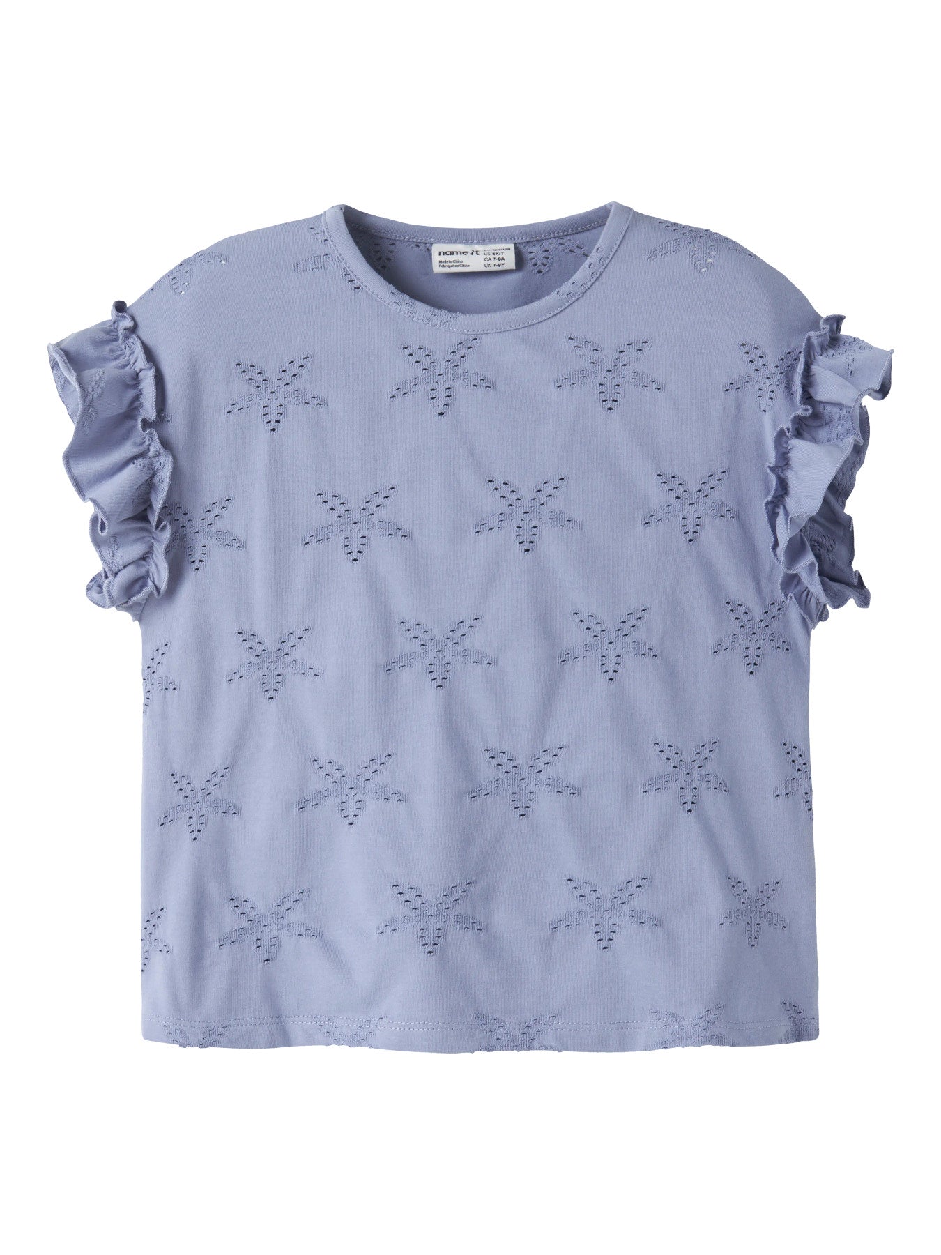 Blå broderad kortärmad topp till flicka. Söt t-shirt till ungdom tjej perfekt till skolavslutning eller midsommar. Fina sommar barn kläder till flicka från Name it.
NKFJADEN SL NREG SH TOP
13256696