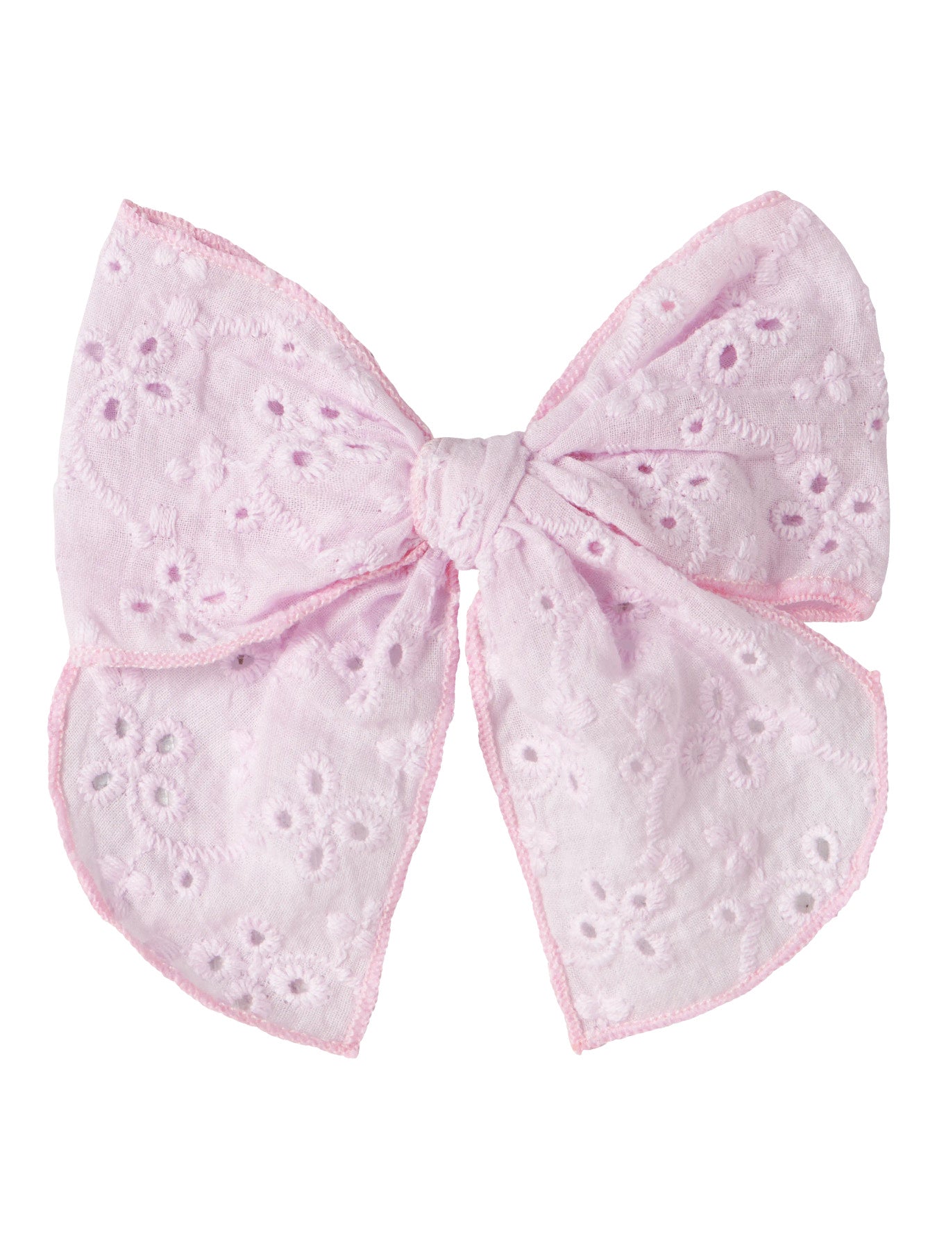 Ljus rosa stor rosett till flicka att ha i håret.
Hårklämma, Broderie anglaise-detalj
Hår rosett hårspänne till barn och ungdom flicka tjej från Name it.

NKFJOTILDA HAIRBOW
13256722