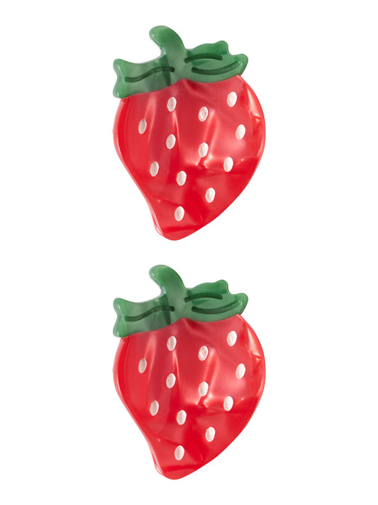 2 pack jordgubbe hårspännen till flicka. Hårklämmor jordgubbar till barn, ungdom flicka från Name it.
NKFJONERA 2P HAIRCLAW
13256727