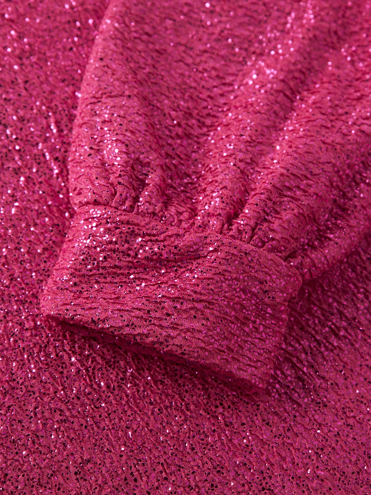 Name It Risine rosa glittrig långärmad topp flicka