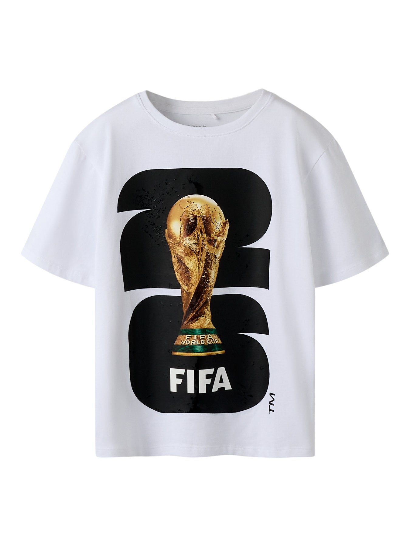 Vit FIFA t-shirt, kortärmad tröja till pojke. Fotbolls tröja FIFA pokal till kille från Name it.
NKMMALLE FIFA SS NREG TOP OUS
13256993