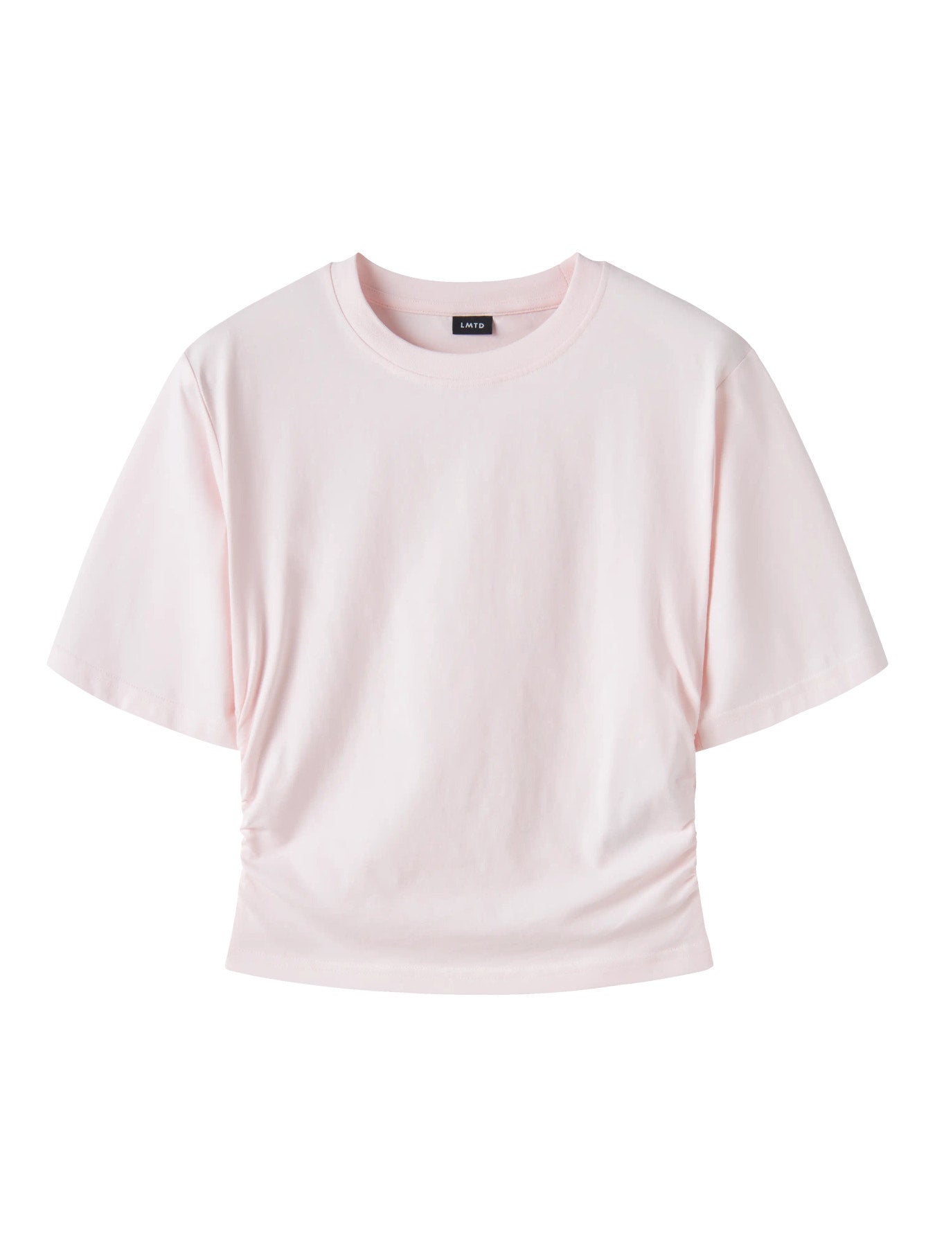 Rosa rynkad topp med kort ärm till tjej. Kort t-shirt till flicka, ekologiska ungdoms kläder till tjej från LMTD.
NLFNOVEGAT SS SHORT ROUCHED TOP
13257457