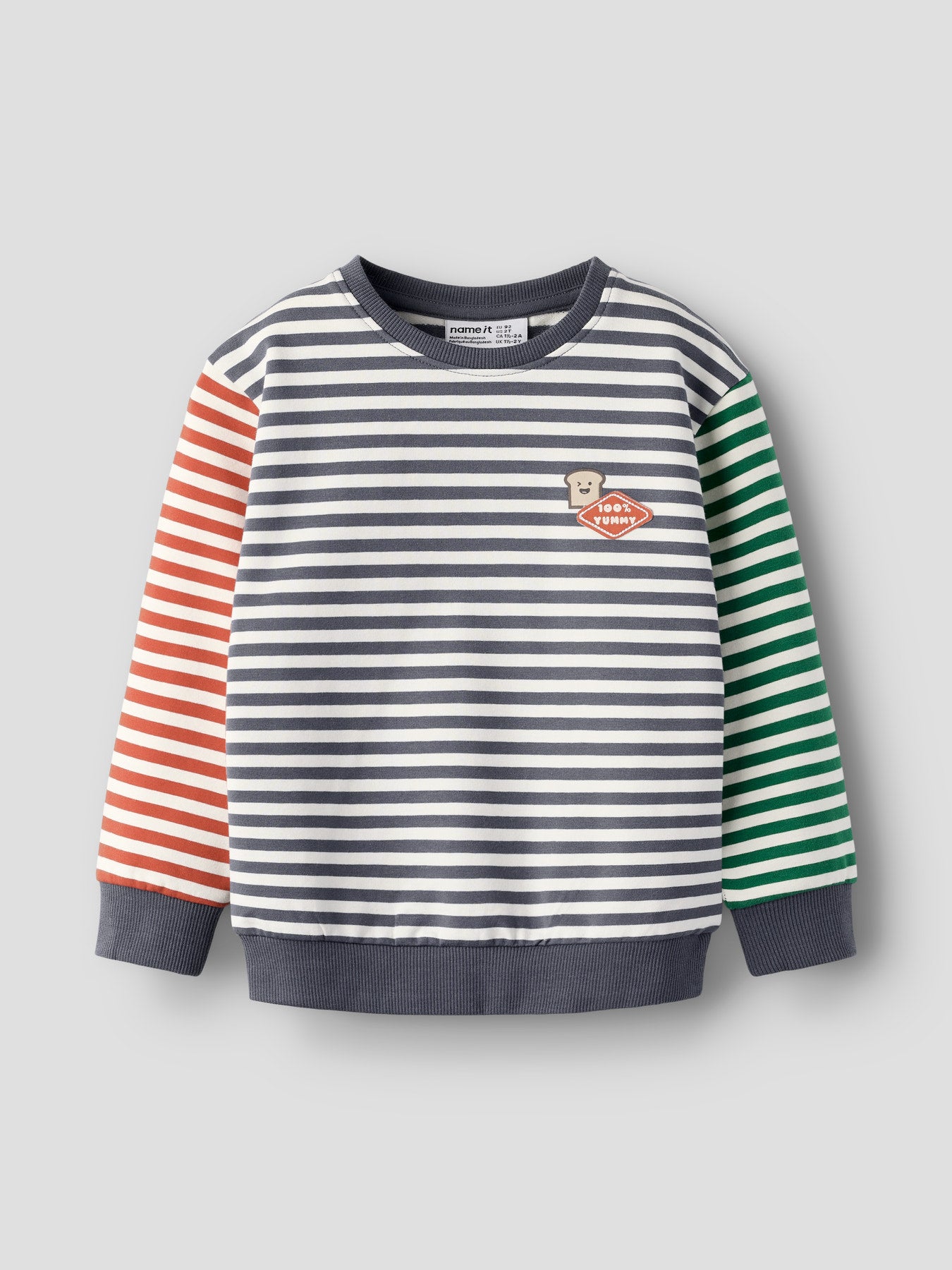 Name It randig röd, grön och blå sweatshirt för pojke i mjuk bomullsblandning med rund hals och långa ärmar. Ekologiska barnkläder från Nameit
NMMKASTER LS NREG SWEAT UNB
13257555
