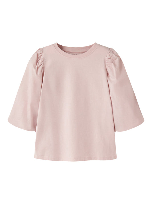Name It rosa topp för flicka med korta volangärmar i mjuk bomullsblandning
NKFKOMHA 2/4 TOP
13257658