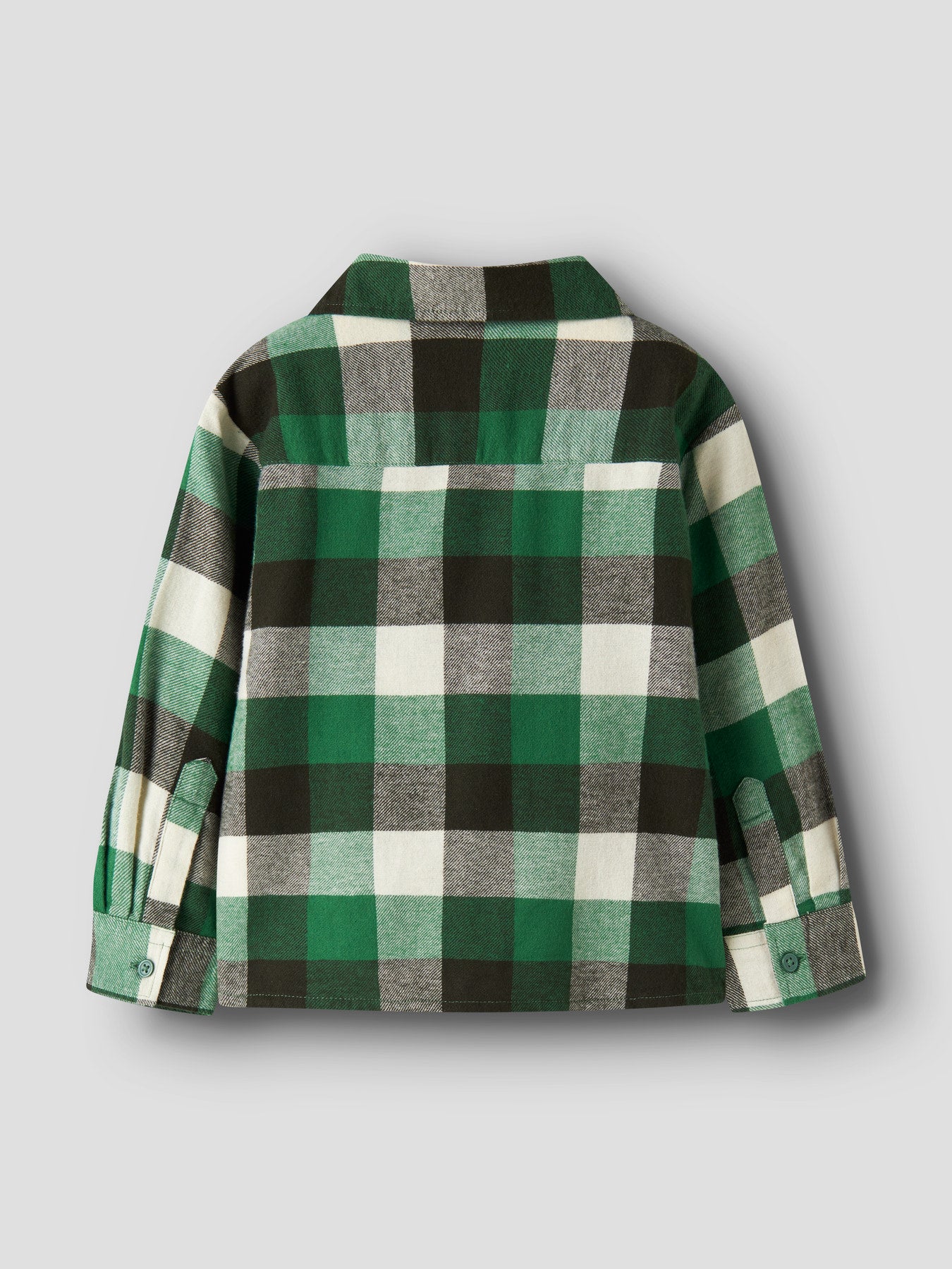 Name It Levin Grön Rutig Overshirt för pojke