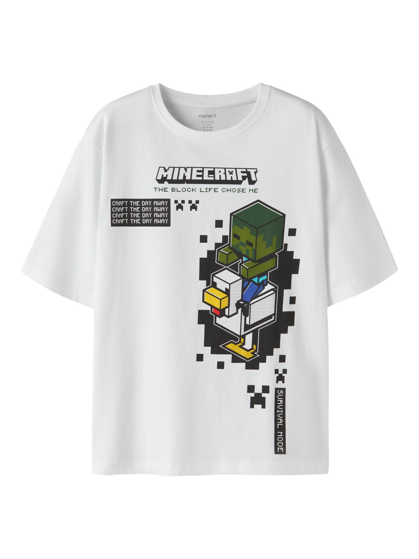 Name It vit Minecraft t-shirt för pojke i ekologisk bomull med kort ärm och Minecraft-tryck
NKMJUN MINECRAFT SS NREG TOPBOX NOOS BIO
13257961