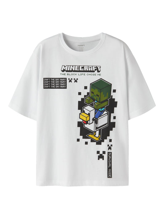 Name It vit Minecraft t-shirt för pojke i ekologisk bomull med kort ärm och Minecraft-tryck
NKMJUN MINECRAFT SS NREG TOPBOX NOOS BIO
13257961