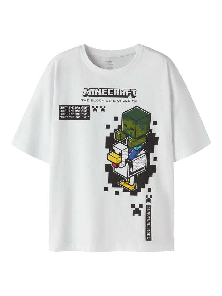 Name It vit Minecraft t-shirt för pojke i ekologisk bomull med kort ärm och Minecraft-tryck
NKMJUN MINECRAFT SS NREG TOPBOX NOOS BIO
13257961