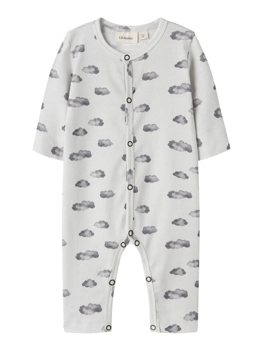 Lil' Atelier Gio Moln Pyjamas Grå