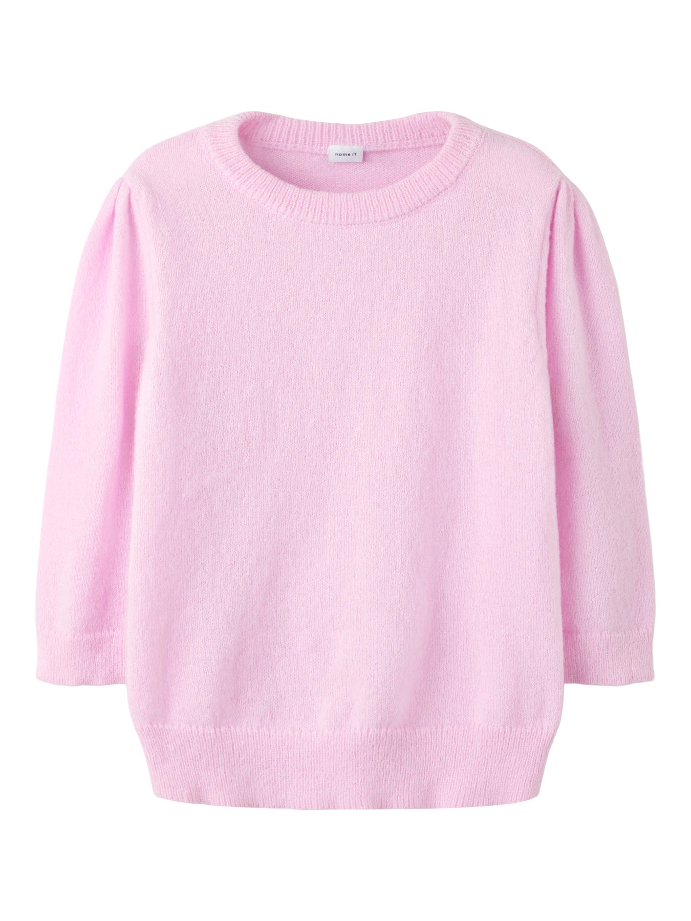 Rosa stickad 3/4 tröja i lurvigt mjukt garn. Rosa tröja till flicka. Tjej kläder från Name it.
NKFBABETH 3/4 KNIT
13258110