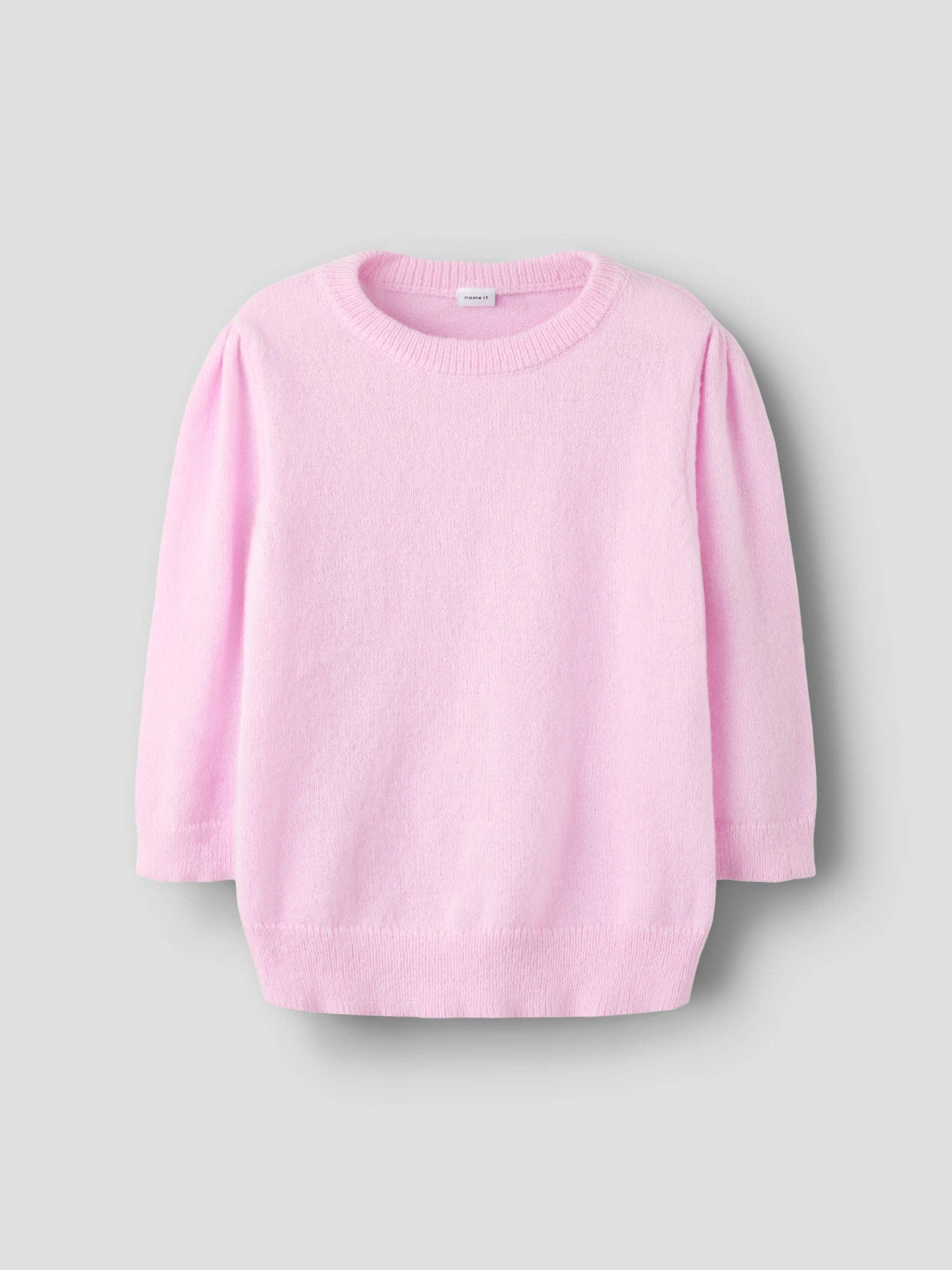 Rosa stickad 3/4 tröja i lurvigt mjukt garn. Rosa tröja till flicka. Tjej kläder från Name it.
NKFBABETH 3/4 KNIT
13258110