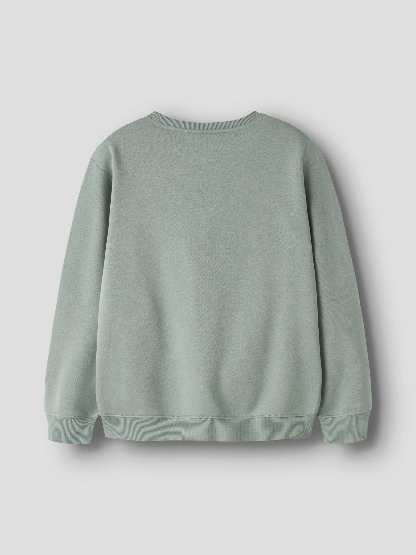 Name It Leo sweatshirt för pojke med dragkedjefickor i Green Milieu
