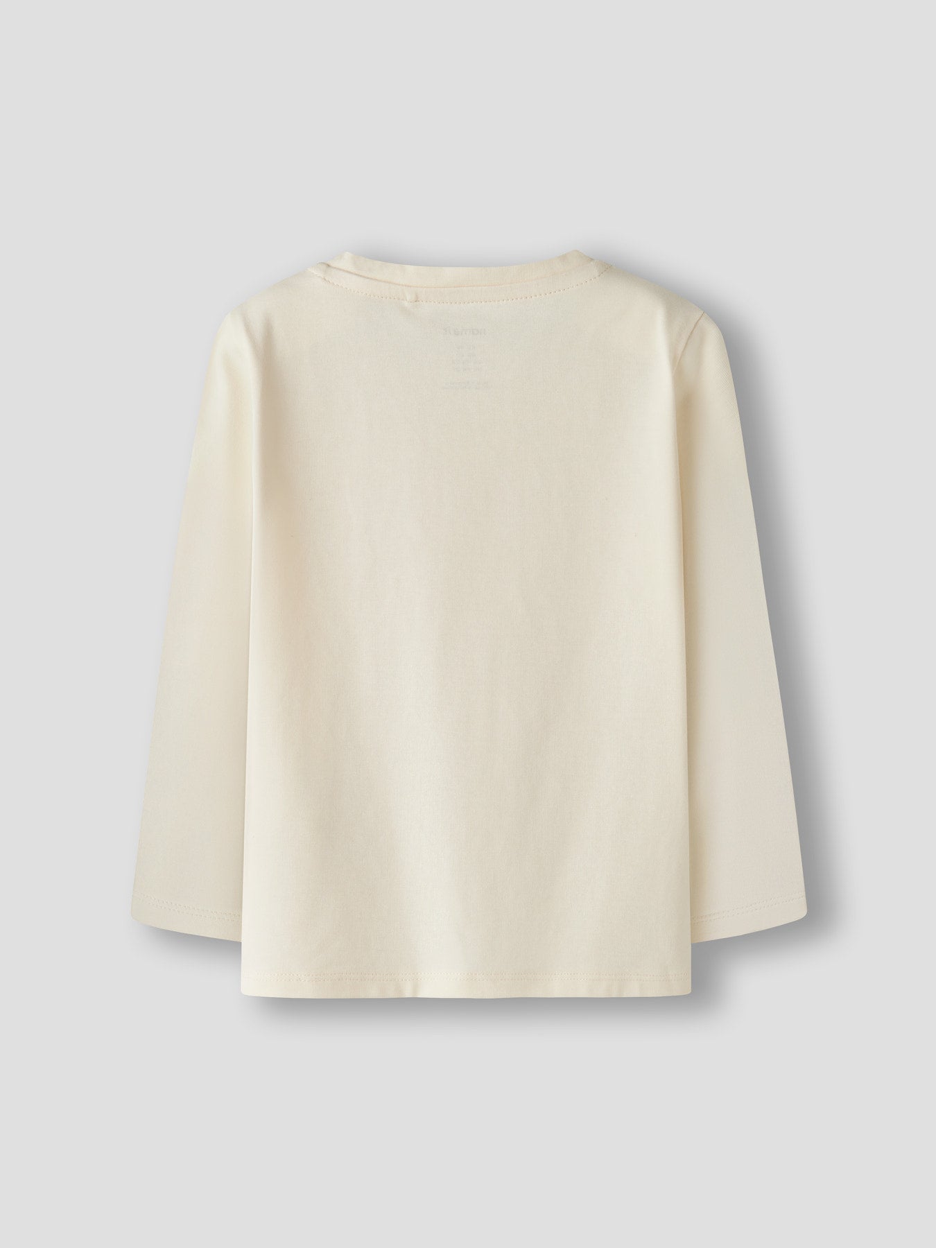 Name It Laraine långärmad tröja för flicka med rosa glittrigt hjärtmotiv i Antique White
