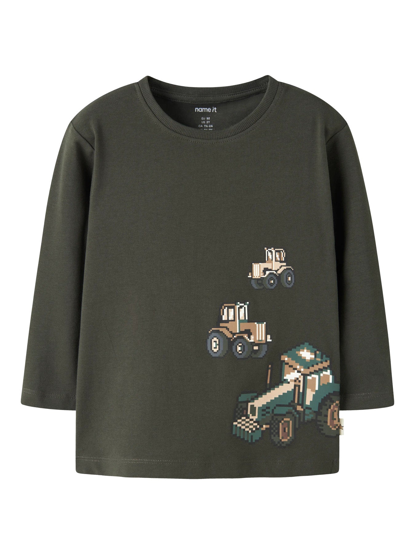 Name It Lawrence långärmad traktortröja för pojke
