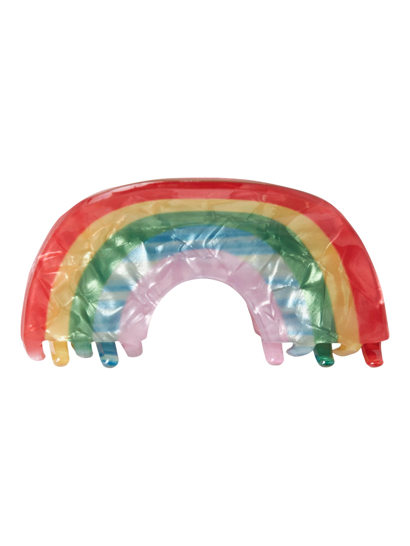 Name It Nainbow regnbågsformad hårklämma i färgglada toner för mini flicka.