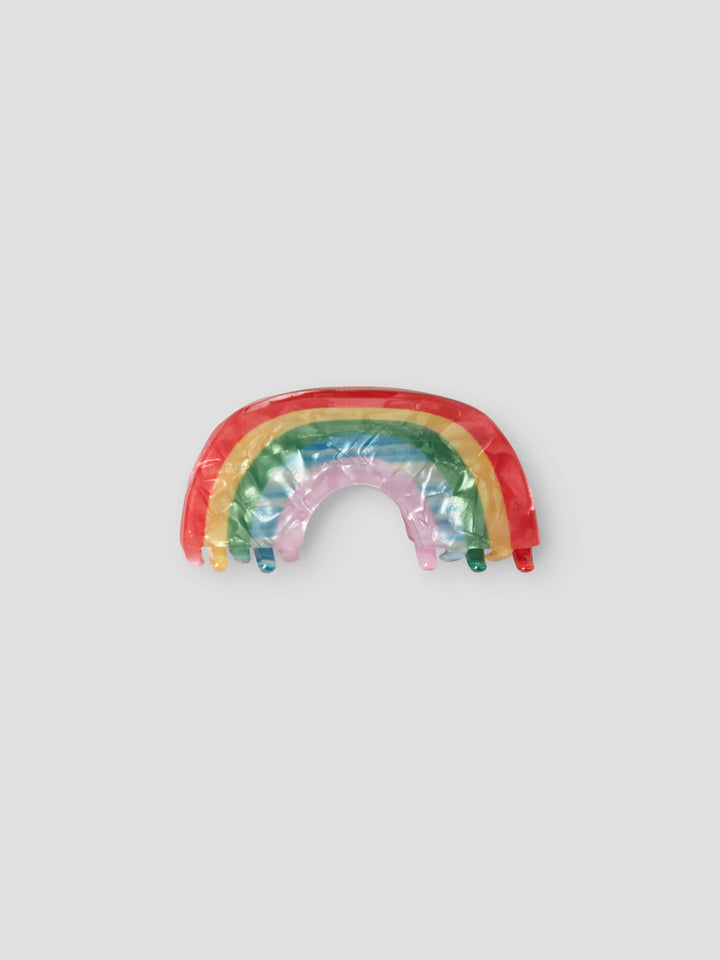Name It Nainbow regnbågsformad hårklämma i färgglada toner för mini flicka.