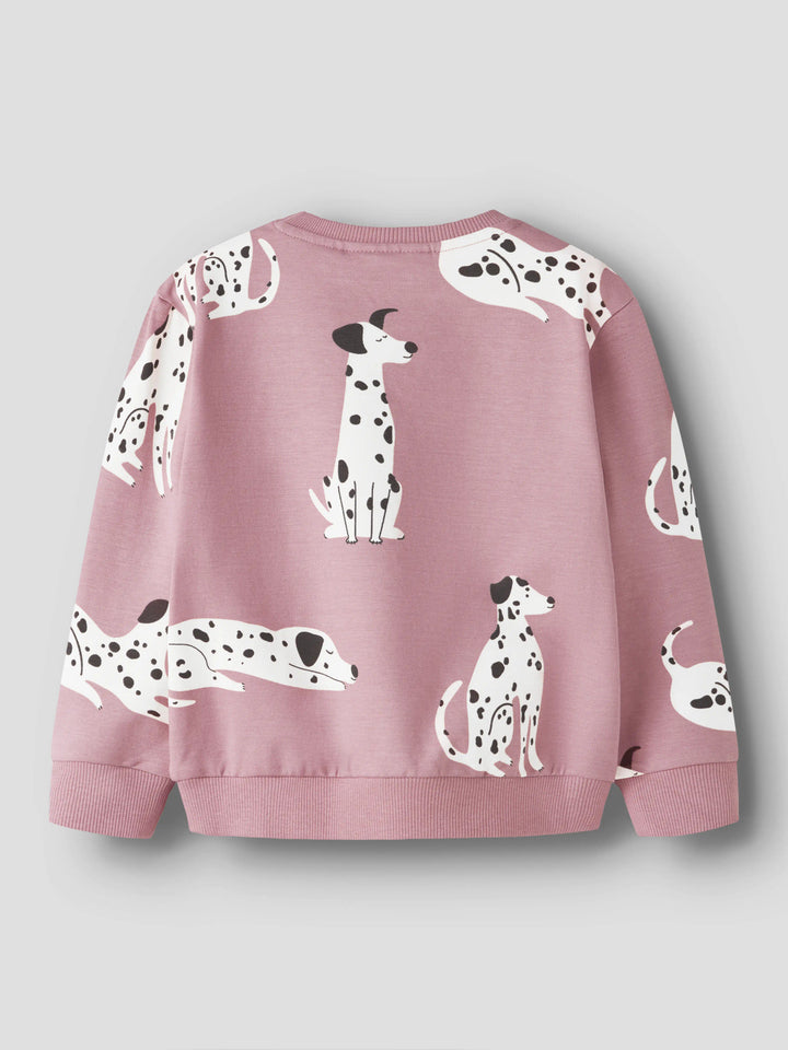 Name It Dopa rosa sweatshirt för flicka mini med dalmatiner hundar – Lilas – 13259506