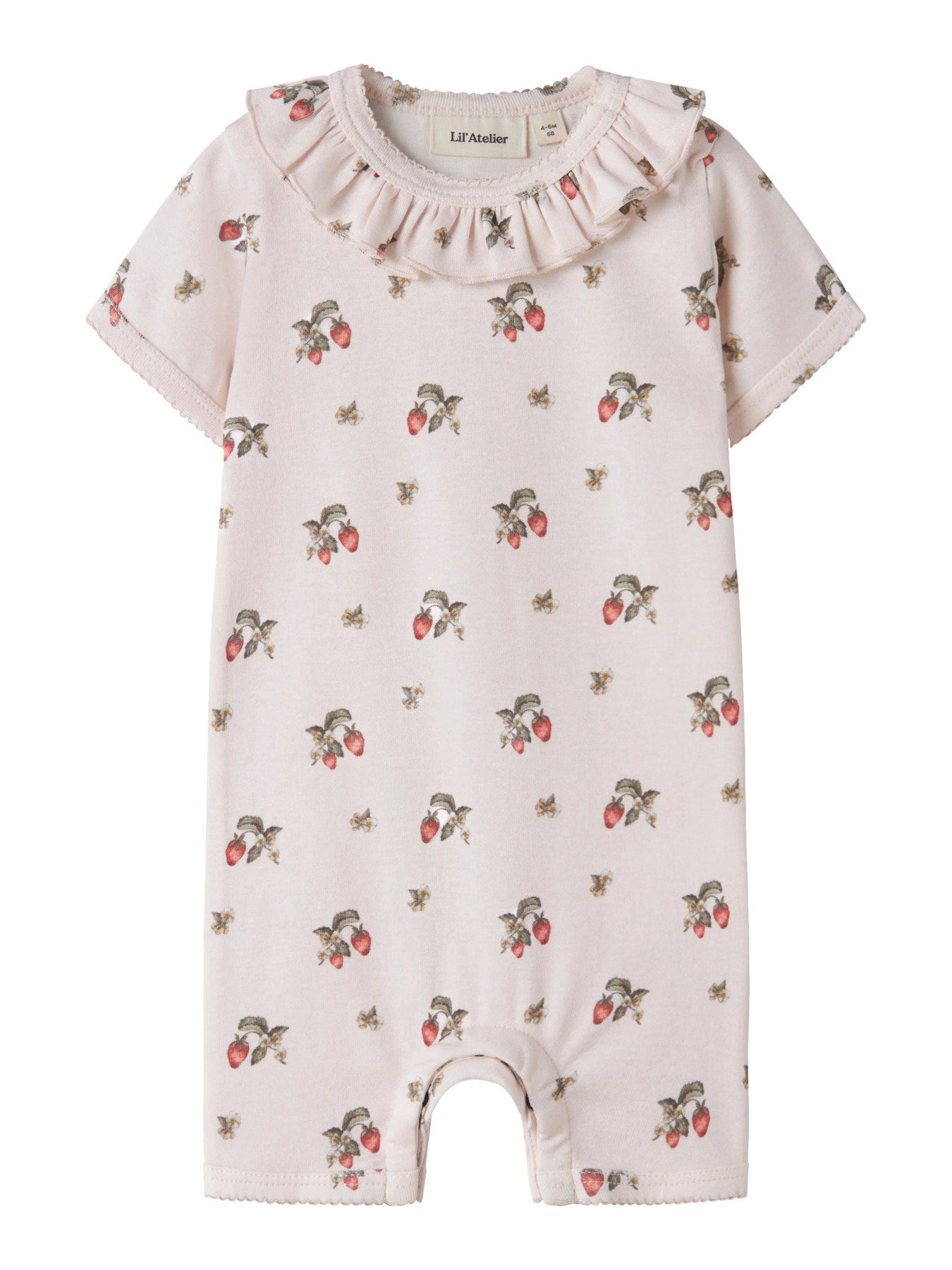 Gullig rosa sunsuit från Lil 'Atelier till nyfödd bebis flicka. Baby sunsuit body kortärmad till baby flicka, rosa med smultron och jordgubbar på. Ekologiska bebiskläder till flicka.
NBFGAYO SIK SS SUNSUIT LIL
13259756