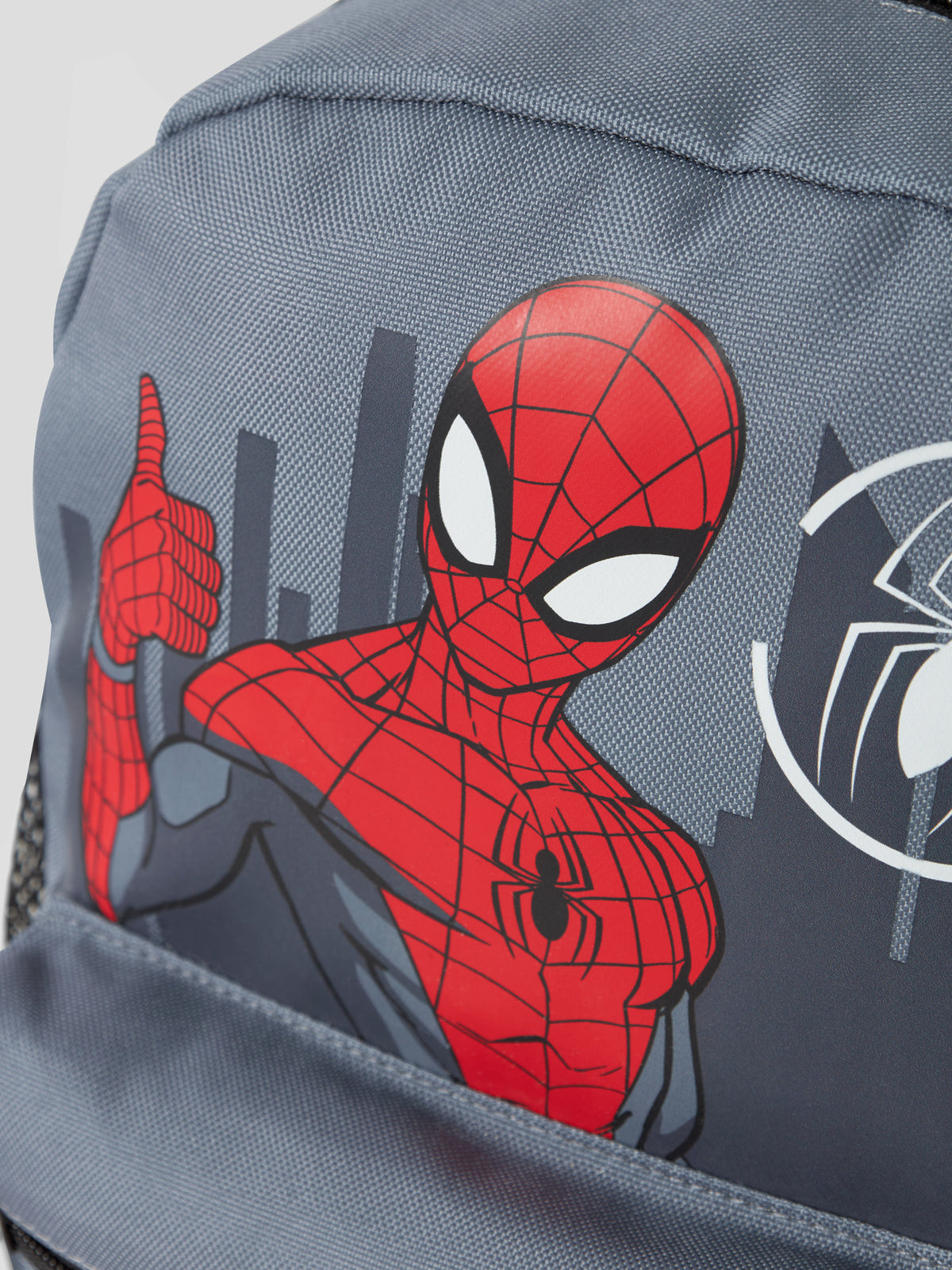 Name It Arthur Spider-Man ryggsäck med framficka och sidoficka för vattenflaska.