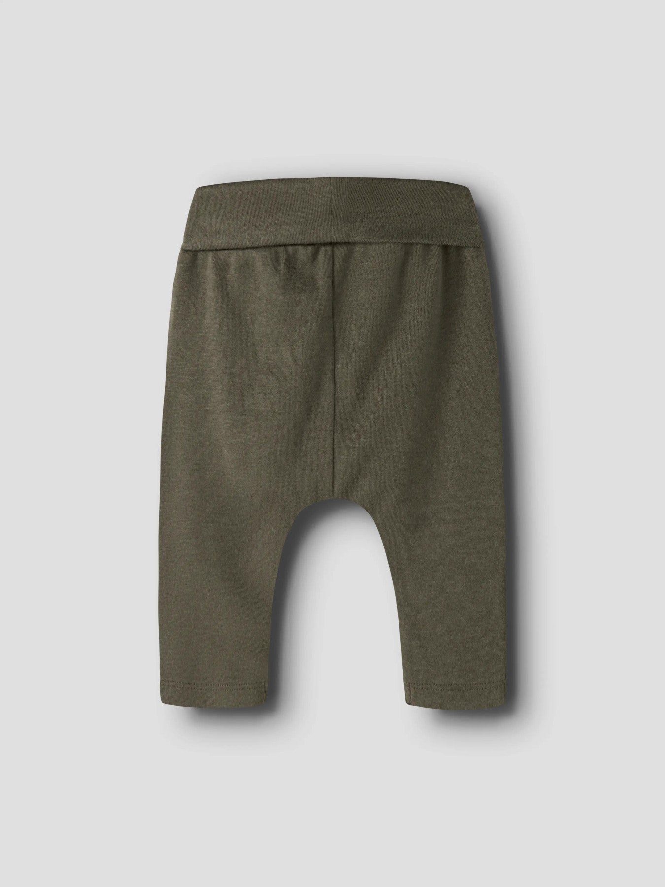 Name It Ohoney ribbad babybyxa för pojke i Olive Night med nedvikbar mudd, 13260258