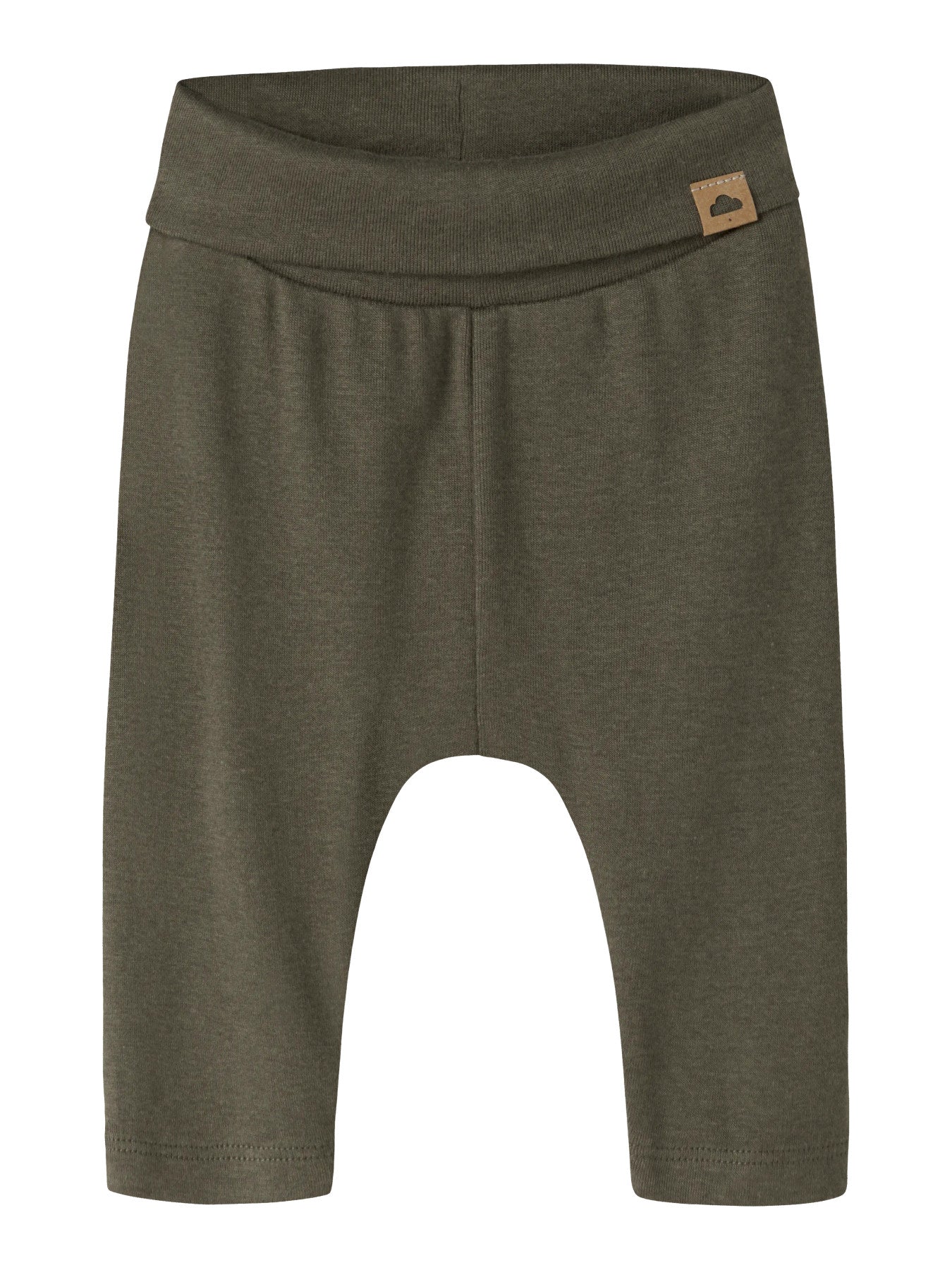 Name It Ohoney ribbad babybyxa för pojke i Olive Night med nedvikbar mudd, 13260258